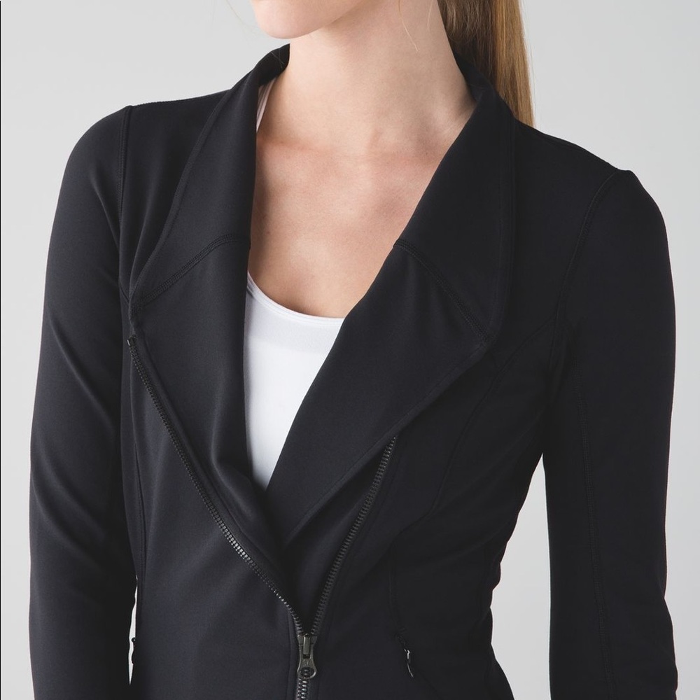 Lululemon black precision jacket 8